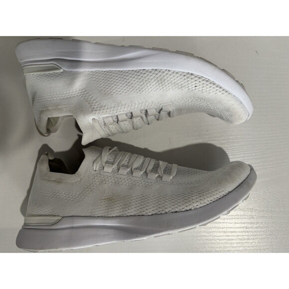 APL Women’s TechLoom Breeze White Knit Running Shoes Size 8 - Picture 4 of 11